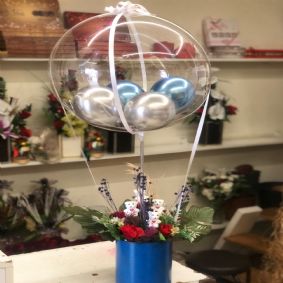  Balonlu Erkek Bebek
